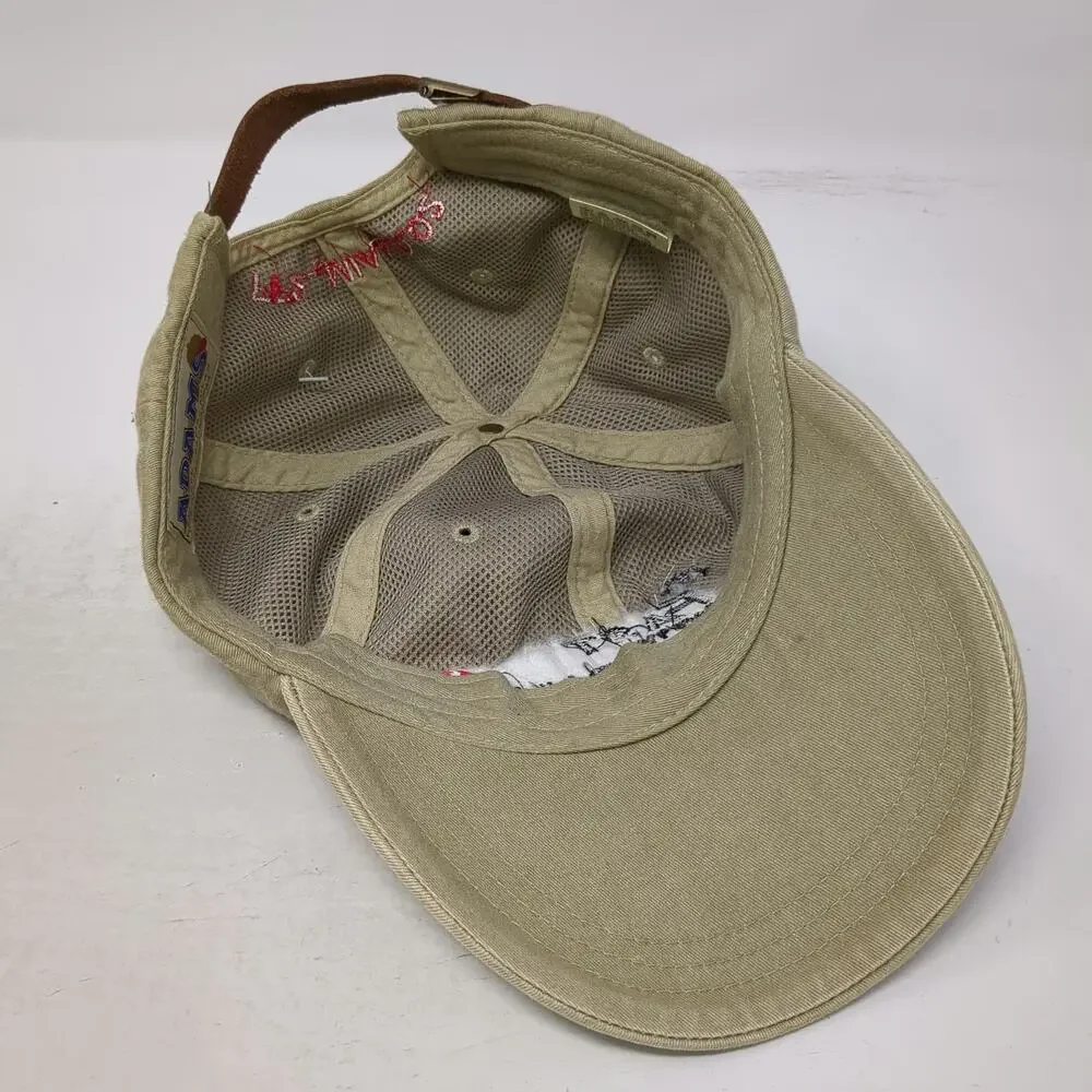 Adams Beige Baseball Cap One Size Fast and the Furious 2 Film Crew Hat Slideback